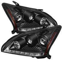 Carregar imagem no visualizador da galeria, Spyder Lexus RX330 2004-2006 Projector Headlights Halogen Model- DRL LED Blk PRO-YD-LRX35004-DRL-BK