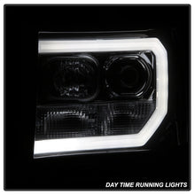 Carregar imagem no visualizador da galeria, Spyder GMC Sierra 1500/2500/3500 07-13 V2 Projector Headlights - Smoke PRO-YD-GS07V2-LBDRL-SM