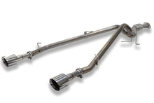 Carregar imagem no visualizador da galeria, Carven 2019 RAM 1500 5.7L (Dual Tailpipe) Competitor Series Cat-Back w/5in Tips - Polished Stainless