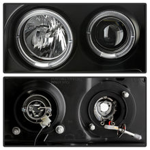 Carregar imagem no visualizador da galeria, Spyder GMC Sierra 1500/GMC Sierra Denali 08-13 Projector LED Halo- LED All Blk PRO-YD-GS07-HL-BKV2