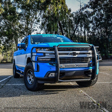 Carregar imagem no visualizador da galeria, Westin 19-21 Chevy 1500 Sportsman X Grille Guard - Textured Black (Excl. 2019 Silverado LD)