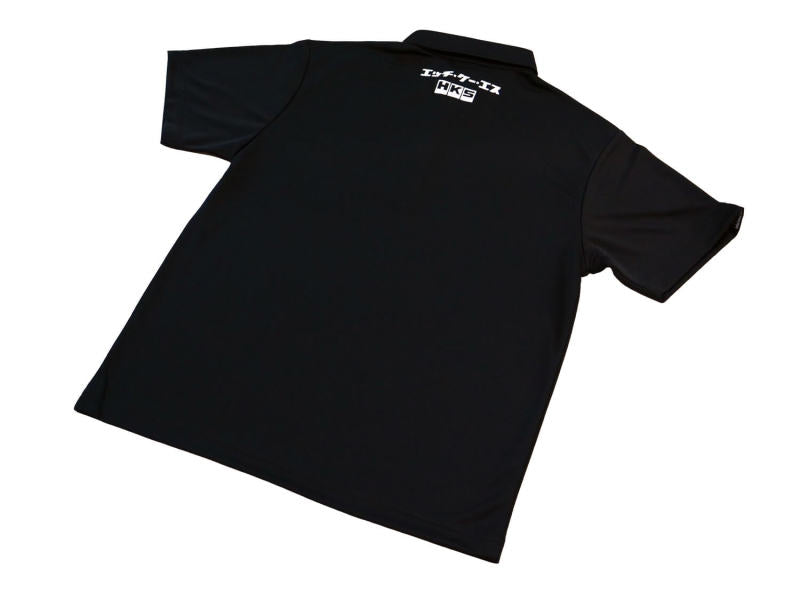 HKS KATAKANA POLO SHIRT L