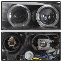 Load image into Gallery viewer, Spyder 08-10 BMW 5-Series E60 (HID Models Only) Projector Headlights - Black PRO-YD-BMWE6008-HID-BK