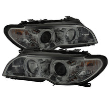Carregar imagem no visualizador da galeria, Spyder BMW E46 3-Series 04-06 2 DR Projector Halogen Model- LED Halo Smke PRO-YD-BMWE4604-2DR-HL-SM