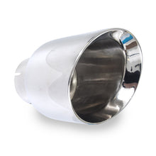 Carregar imagem no visualizador da galeria, Stainless Works Conical Double Wall Slash Cut Exhaust Tip - 5in Body 3in Inlet