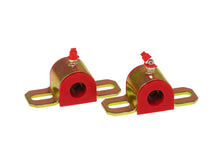 Carregar imagem no visualizador da galeria, Prothane Universal Greasable Sway Bar Bushings - 17MM - Type A Bracket - Red