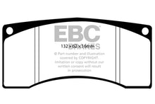 Carregar imagem no visualizador da galeria, EBC Ford Saleen Mustang Alcon front calipers Orangestuff Front Brake Pads