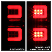 Carregar imagem no visualizador da galeria, Spyder Chevy Silverado 2016-2017 Light Bar LED Tail Lights - Black ALT-YD-CS16-LED-BK