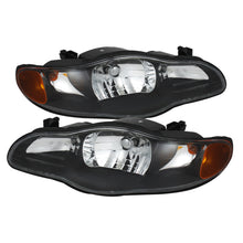 Carregar imagem no visualizador da galeria, Xtune Chevy Monte Carlo 00-05 Crystal Headlights Black HD-JH-CMC00-AM-BK