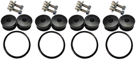 Combinação de kit de liberação rápida de amortecedor de tarugo de solução de torque (preto): Universal