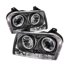 Carregar imagem no visualizador da galeria, Spyder Chrysler 300 05-08 Projector Headlights LED Halo LED Blk (Not Included) PRO-YD-C305-HL-BK