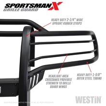 Carregar imagem no visualizador da galeria, Westin 14-20 Toyota Tundra Sportsman X Grille Guard - Textured Black