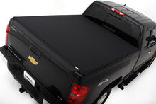 Load image into Gallery viewer, Lund 99-07 Chevy Silverado 1500 (8ft. Bed) Genesis Elite Tri-Fold Tonneau Cover - Black