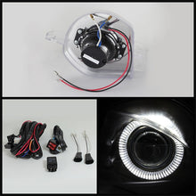 Carregar imagem no visualizador da galeria, Spyder BMW E90 4dr 05-08 Halo Projector Fog Lights w/Switch Clear FL-P-BE9005-HL