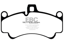 Carregar imagem no visualizador da galeria, EBC 01-03 Porsche 911 (996) (Cast Iron Rotor only) 3.6 Twin Turbo GT2 Bluestuff Front Brake Pads