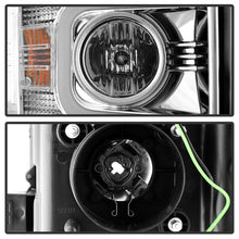 Carregar imagem no visualizador da galeria, Spyder Chevy Silverado 2014-16 2500 HD Projector Headlights Light Bar DRL Chrm PRO-YD-CSHD14-LBDRL-C