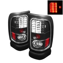 Carregar imagem no visualizador da galeria, Spyder Dodge Ram 1500 94-01/Ram 2500/3500 94-02 LED Tail Lights Black ALT-YD-DRAM94-LED-BK