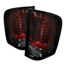 Carregar imagem no visualizador da galeria, Spyder Chevy Silverado 07-13 LED Tail Lights Red Smoke ALT-YD-CS07-LED-RS