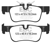 Carregar imagem no visualizador da galeria, EBC 2016+ Mini Cooper Clubman (F54) 1.5L Turbo Redstuff Rear Brake Pads