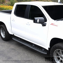 Carregar imagem no visualizador da galeria, Westin 2019 Chevrolet Silverado/Sierra 1500 Crew Cab Thrasher Running Boards - Textured Black