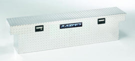 Lund 04-10 Chevy Colorado Ext. Cab Ultima Single Lid Crossover Tool Box - Brite