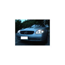 Carregar imagem no visualizador da galeria, Spyder Mercedes Benz SLK 98-04 Projector Halogen Model- LED Halo Chrm PRO-YD-MBSLK98-1PC-HL-C