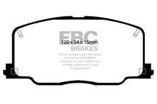 Carregar imagem no visualizador da galeria, EBC 90-91 Lexus ES250 2.5 Redstuff Front Brake Pads