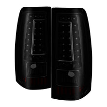Carregar imagem no visualizador da galeria, xTune 99-02 Chevy Silverado 1500/2500/3500 V2 LED Tail Lights - Black Smoke (ALT-ON-CS99-G2-LED-BSM)
