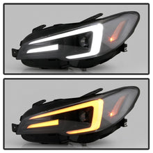 Carregar imagem no visualizador da galeria, Spyder Subaru Impreza WRX 15-20 Halogen Model Projector Headlights - Black PRO-YD-SWRX15SI-SBSEQ-BK