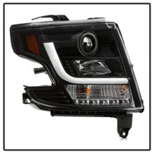 Carregar imagem no visualizador da galeria, Spyder Chevy Tahoe / Suburban 2015 -2016 Projector Headlights - DRL LED - Black PRO-YD-CTA15-DRL-BK