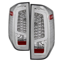 Load image into Gallery viewer, xTune 14-16 Toyota Tundra Light Bar LED Tail Lights - Chrome (ALT-JH-TTU14-LED-C)