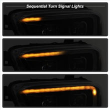 Carregar imagem no visualizador da galeria, xTune Toyota Tacoma 16-18 DRL Light Bar Projector Headlights - Black PRO-JH-TTA16-LBDRL-BK