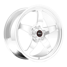 Carregar imagem no visualizador da galeria, Weld S71 15x14.33 / 5x4.75 BP / 3.5in. BS Polished Wheel (Medium Pad) - Non-Beadlock