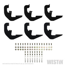 Carregar imagem no visualizador da galeria, Westin 2019 Chevrolet Silverado/Sierra 1500 Double/CC Non LD Running Board Mount Kit - Black