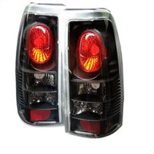 Carregar imagem no visualizador da galeria, Spyder Chevy Silverado 1500/2500 99-02 (Not Stepside) Euro Style Tail Lights Blk ALT-YD-CS99-BK