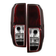Carregar imagem no visualizador da galeria, Xtune Nissan Frontier 05-13 OEM Style Tail Lights Red Smoked ALT-JH-NF05-OE-RSM