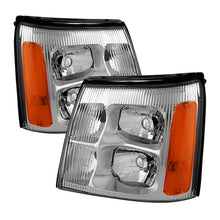 Carregar imagem no visualizador da galeria, Xtune Cadillac Escalade Hid Model Only 2003-2006 OEM Style Headlights Chrome HD-JH-CAES03-HID-C