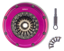Carregar imagem no visualizador da galeria, Exedy 1999-2002 Nissan Skyline GTR L6 Hyper Twin Carbon-D Clutch Sprung Center Disc Pull Type