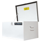 Lund Universal Steel Job Site Box/Chest - White