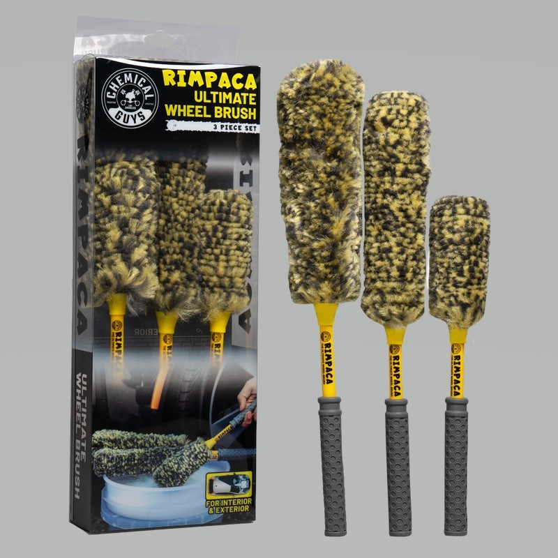 Chemical Guys Rimpaca Ultimate Wheel Brush Set - 3 Pcs (P12)