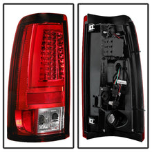 Carregar imagem no visualizador da galeria, Spyder Chevy Silverado 1500/2500 99-02 Version 2 LED Tail Lights - Red Clear ALT-YD-CS99V2-LED-RC