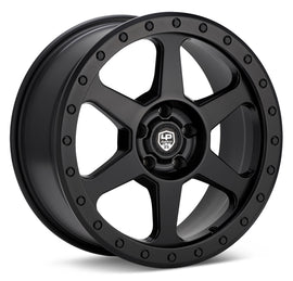 LP Aventure LP3 18x8 5-112 ET38 Matte Black Wheel