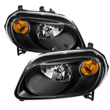 Carregar imagem no visualizador da galeria, Xtune Chevy Hhr 2006-2011 Crystal Headlights Black HD-JH-CHHR06-BK