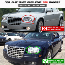 Carregar imagem no visualizador da galeria, Spyder Chrysler 300 05-08 Projector Headlights LED Halo LED Chrm (Not Included) PRO-YD-C305-HL-C
