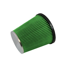 Load image into Gallery viewer, Green Filter Cone Filter - ID 5in. / Base 7.8in. / Top 5.5in. / H 7.8in.