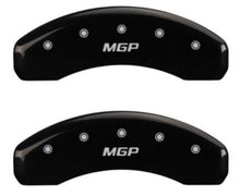 Carregar imagem no visualizador da galeria, MGP 2 Caliper Covers MGP Black Finish Silver Characters 2018 Chevrolet Tahoe