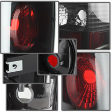 Carregar imagem no visualizador da galeria, Spyder Chevy Silverado 1500 99-02 (Not Fit Stepside) Euro Style Tail Lights Blk Smke ALT-YD-CS99-BSM