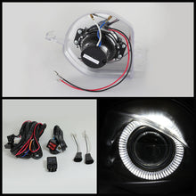Carregar imagem no visualizador da galeria, Spyder BMW E90 4dr 05-08 Halo Projector Fog Lights w/Switch Clear FL-P-BE9005-HL