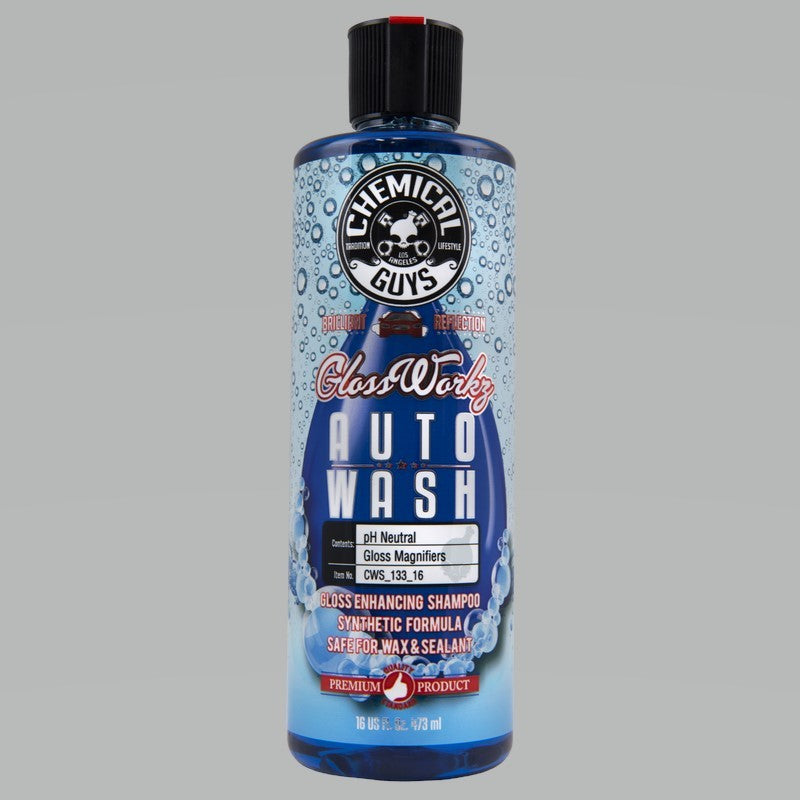 Chemical Guys Glossworkz Gloss Booster & Paintwork Cleanser Shampoo - 16oz (P6)
