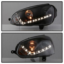 Carregar imagem no visualizador da galeria, Spyder Volkswagen GTI 06-09/Jetta 06-09 Xenon/HID Model Only - DRL Black PRO-YD-VG06-HID-DRL-BK